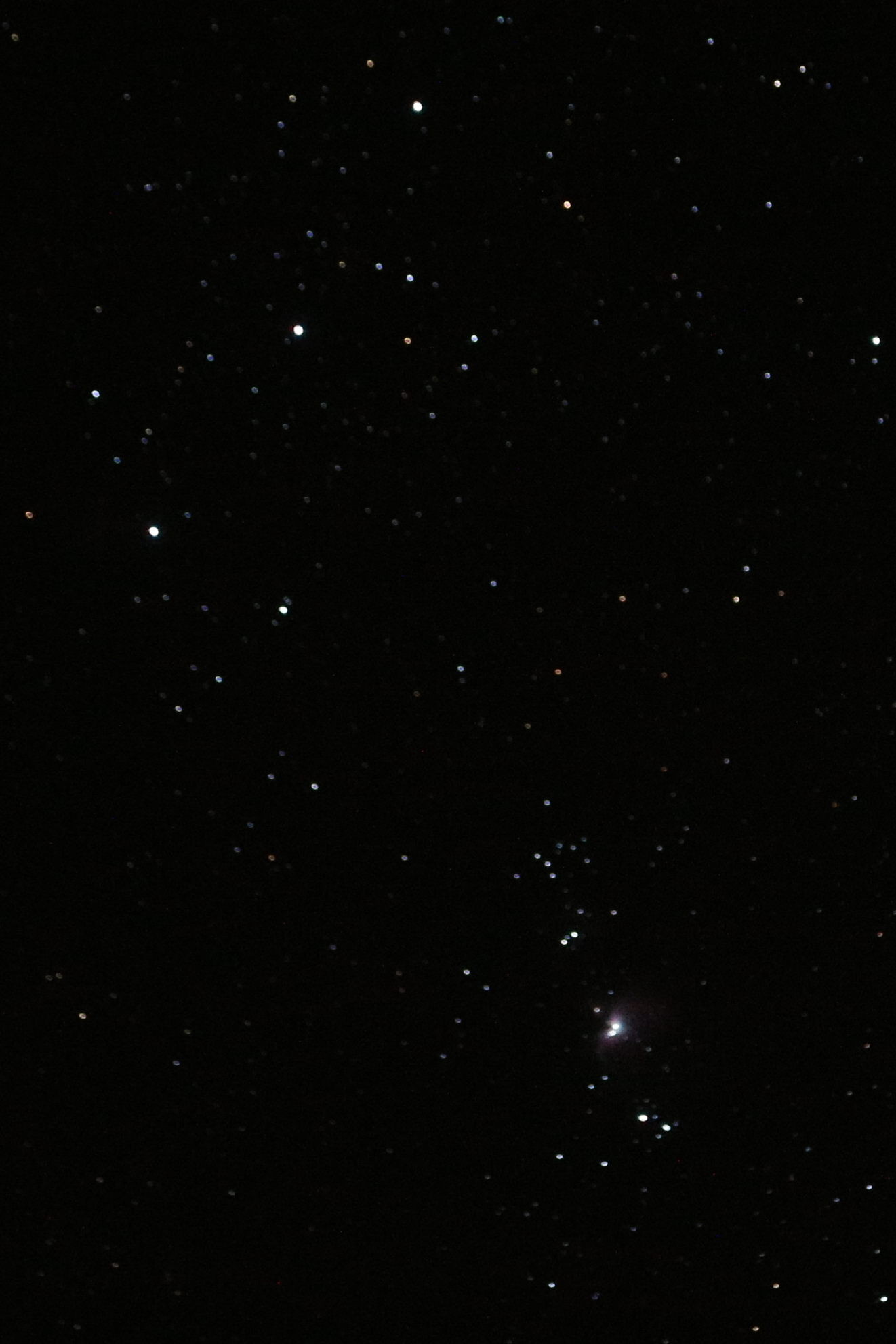 Une partie d’Orion avec M42
